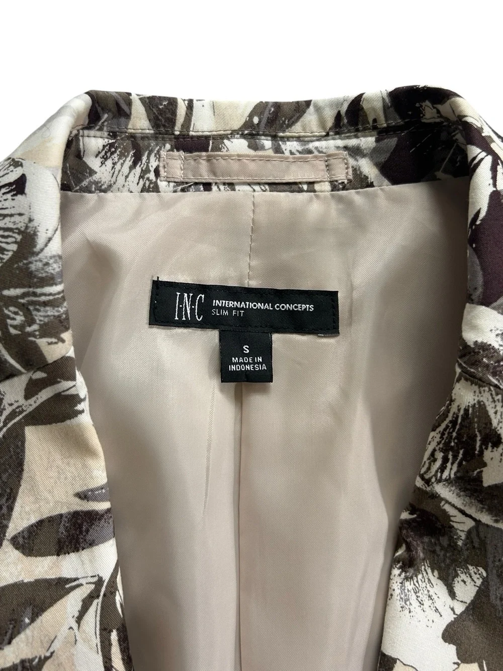 International Concepts SET Slim Fit Summer Wedding Print Small 30W 30L